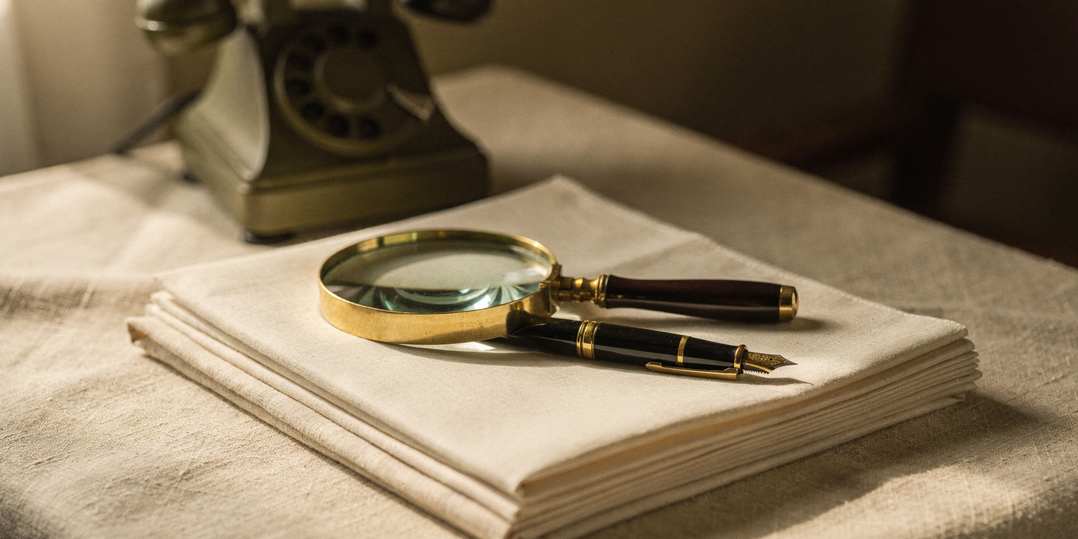 A Malaysian HR manager reviewing a candidate's employment history and reference documents at a tidy office desk before making a hiring decision
