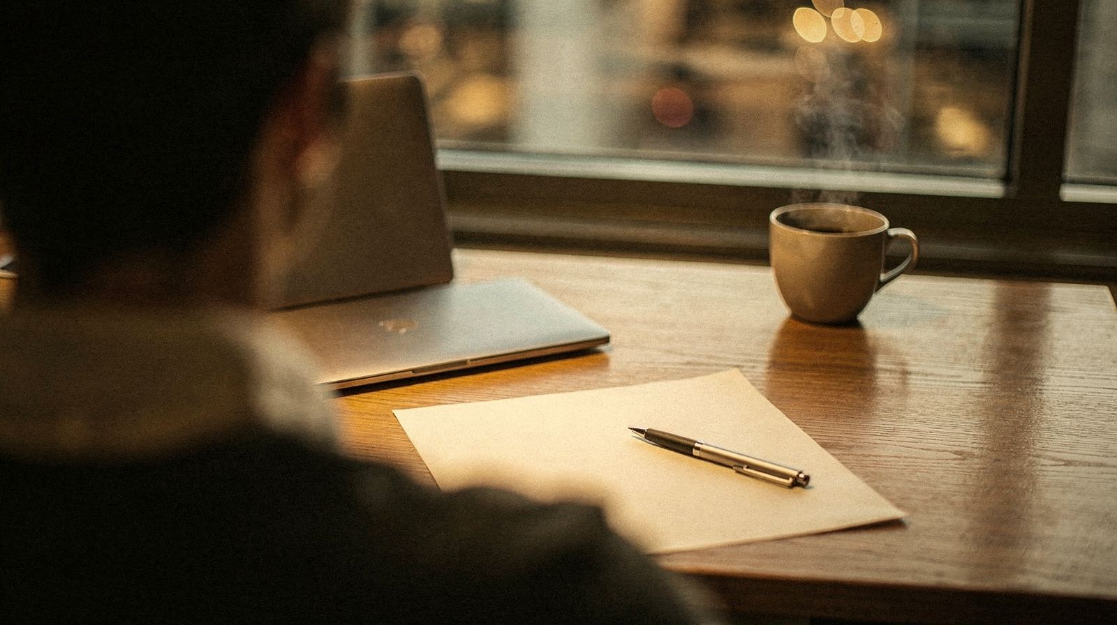 Job seeker reviewing opportunities